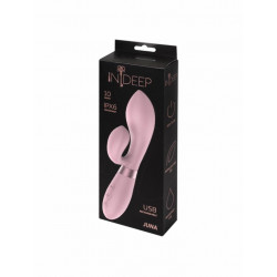 Wibrator-Rechargeable Vibrator Indeep Juna Pink